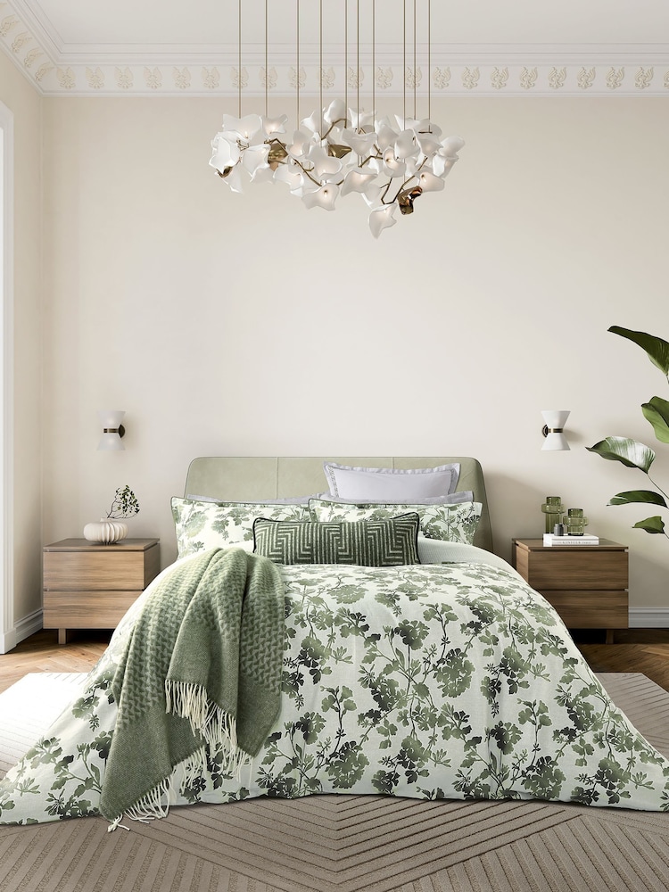 Bedeck of Belfast Yoko 100% Cotton Duvet Cover and Pillowcase Set - Изображение 1 из 4
