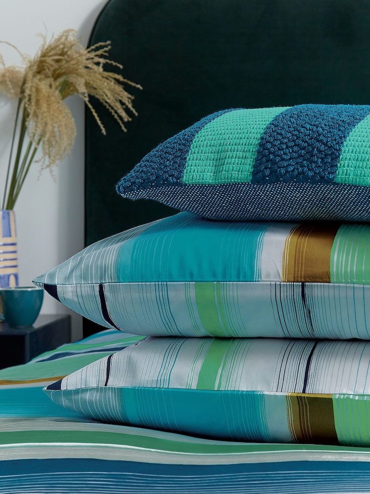 Helena Springfield Blue Carrie Duvet Cover and Pillowcase Set - Image 6 of 6 Helena Springfield Blue Carrie Duvet Cover and Pillowcase Set - Image 6 of 6