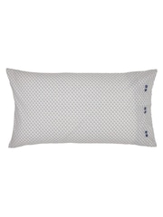 Bedeck of Belfast Powder Blue Linen Lorelei Pillowcase Pair - Image 2 of 4