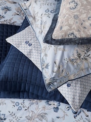 Bedeck of Belfast Powder Blue Linen Lorelei Pillowcase Pair - Image 4 of 4