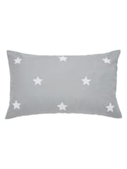 Helena Springfield Grey Tufted Star Duvet Cover and Pillowcase Set - Image 3 of 5