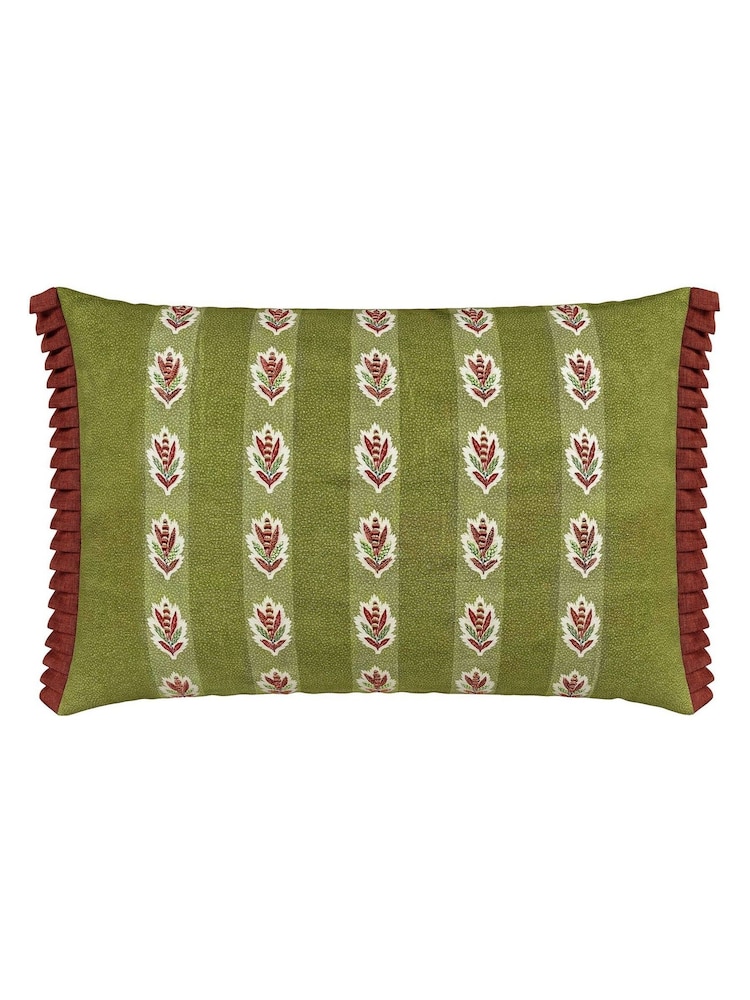Sanderson Olive Mulberry Arils Garden Cushion - Image 2 of 4 Sanderson Olive Mulberry Arils Garden Cushion - Image 2 of 4