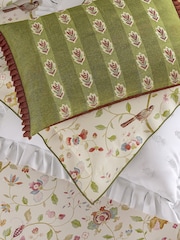 Sanderson Olive Mulberry Arils Garden Cushion - Image 3 of 4