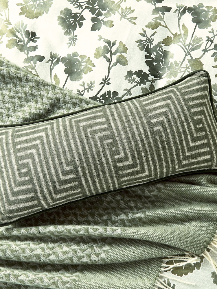 Bedeck of Belfast Green Yoko Cushion - Image 3 of 4