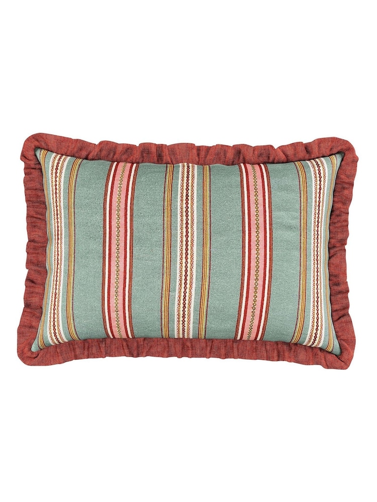 Sanderson Blush Jade Enys Garden Cushion - Image 2 of 4