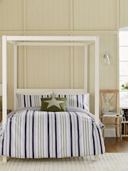 Helena Springfield Beach House Stripe Duvet Cover and Pillowcase Set - Imagen 1 de 5