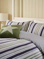Helena Springfield Beach House Stripe Duvet Cover and Pillowcase Set - Imagen 2 de 5