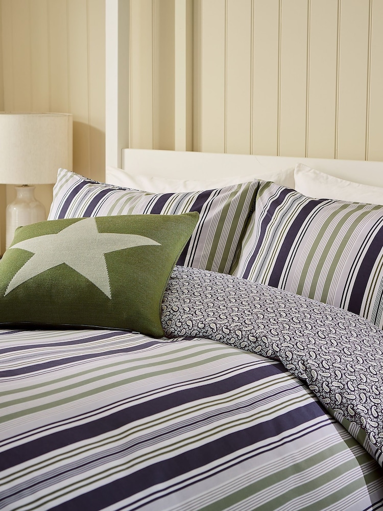 Helena Springfield Beach House Stripe Duvet Cover and Pillowcase Set - Imagen 2 de 5