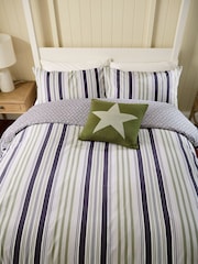 Helena Springfield Beach House Stripe Duvet Cover and Pillowcase Set - Imagen 5 de 5