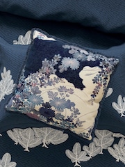 V&A Indigo Kyoto Garden Cushion - Image 3 of 4