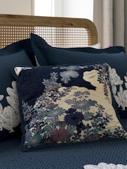 V&A Indigo Kyoto Garden Cushion - Image 4 of 4