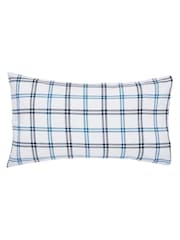 Helena Springfield Cobalt Blue  Navy Hunters 100% Cotton Check Duvet Cover and Pillowcase Set - Image 3 of 5