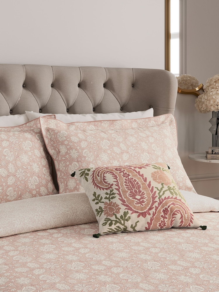 V&A Rose Kashmir Paisley Cushion - Image 1 of 3