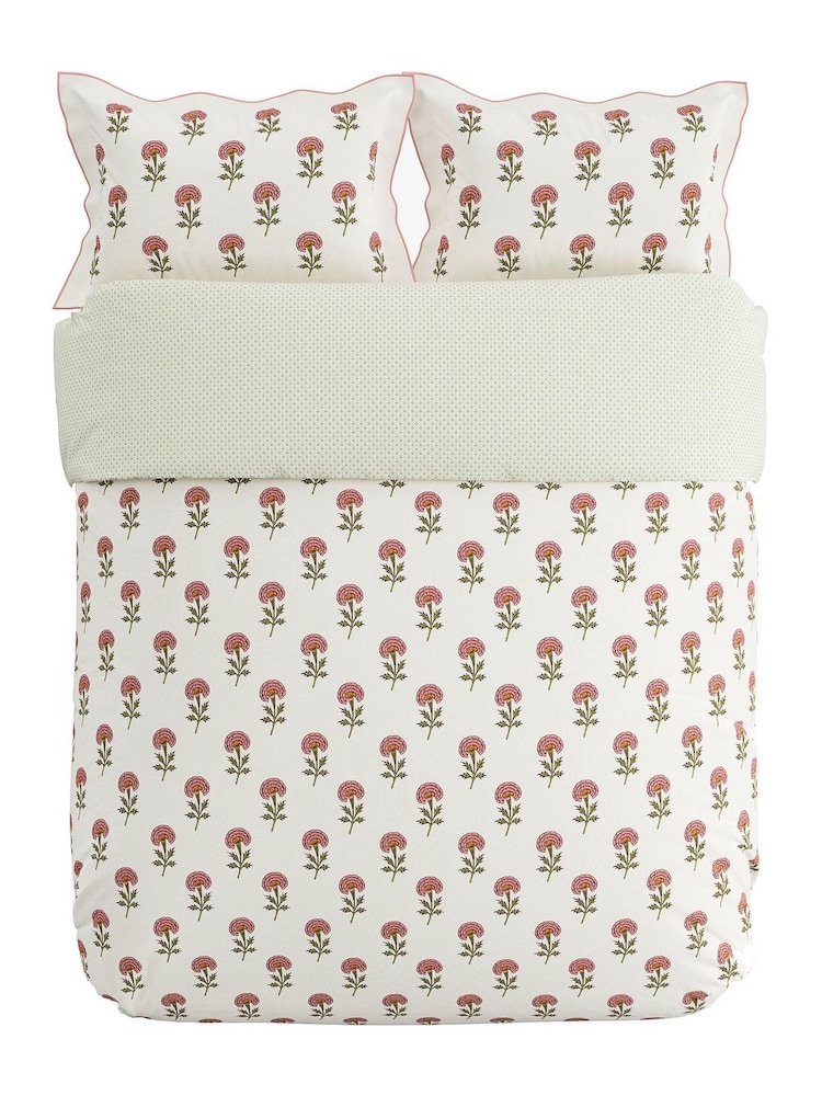 V&A Rose Regal Marigold Duvet Cover and Pillowcase Set - Image 4 of 4
