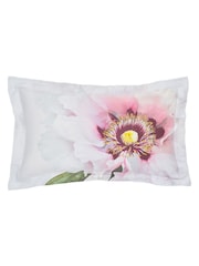 طقم من غطاء لحاف وكيس وسادة مُزيّن بطبعة زهور Peony من Ted Baker - صورة 5 من 5