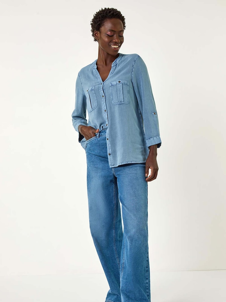 Roman Buttoned Pocket Shirt - Imagen 2 de 5