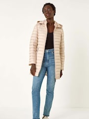 Roman Natural Padded Hood Jacket - Image 2 of 5