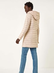 Roman Natural Padded Hood Jacket - Image 3 of 5