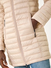Roman Natural Padded Hood Jacket - Image 5 of 5