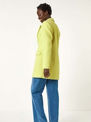 Roman Green Longline Boucle Tailored Blazer - Image 3 of 5