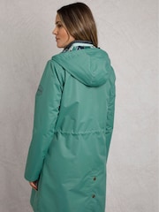 Weird Fish Blue Delara Showerpoof Jacket - Image 2 of 8