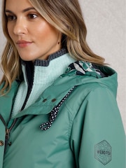 Weird Fish Blue Delara Showerpoof Jacket - Image 4 of 8