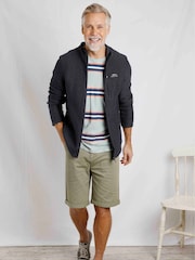 Weird Fish Blue Transom Full Zip Macaroni Jacket - Image 1 of 8