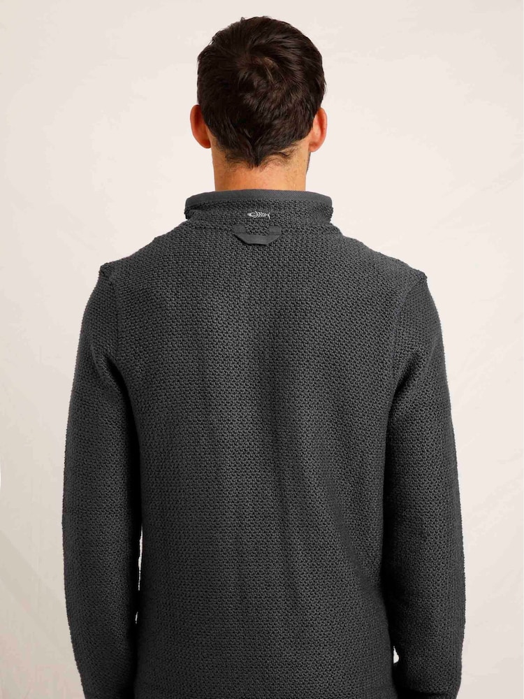 Weird Fish Blue Transom Full Zip Macaroni Jacket - Image 2 of 8