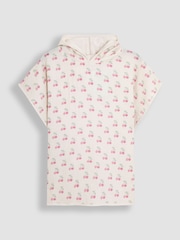 JoJo Maman Bébé Cream Muslin Poncho - Image 1 of 3