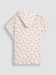 JoJo Maman Bébé Cream Muslin Poncho - Image 2 of 3