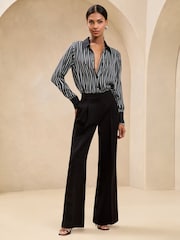 Черный - Футболка Lipsy Satin Printed - Image 3 of 4