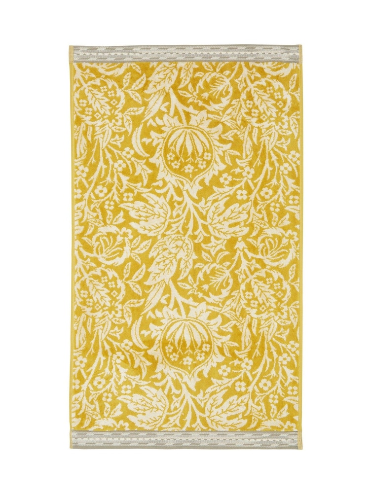 Morris & Co Sunflower Elmcote Towel - Image 2 of 2