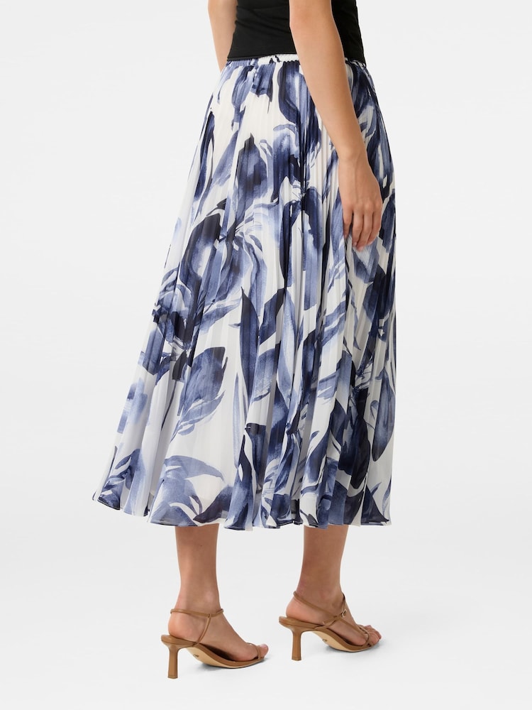 Forever New Blue Aurora Pleated Skirt - Image 2 of 5