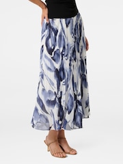 Forever New Blue Aurora Pleated Skirt - Image 4 of 5