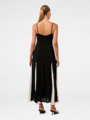 Forever New Black Dahlia Contrast Godet Maxi Dress - Image 2 of 4