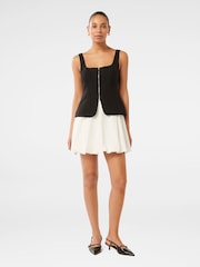Forever New Black Collins Zip UpTank Top - Image 2 of 5