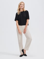 Ro&Zo White Straight Jeans - Image 1 of 4