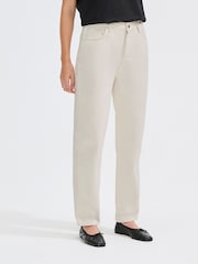 Ro&Zo White Straight Jeans - Image 3 of 4