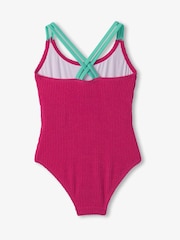 Hatley Pink Cross Strap Swimsuit - Image 2 of 2