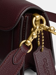 COACH Red Polished Pebble Leather Tabby Shoulder Bag 20 Refresh - Image 3 of 4