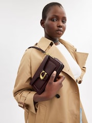 COACH Red Polished Pebble Leather Tabby Shoulder Bag 20 Refresh - Image 4 of 4