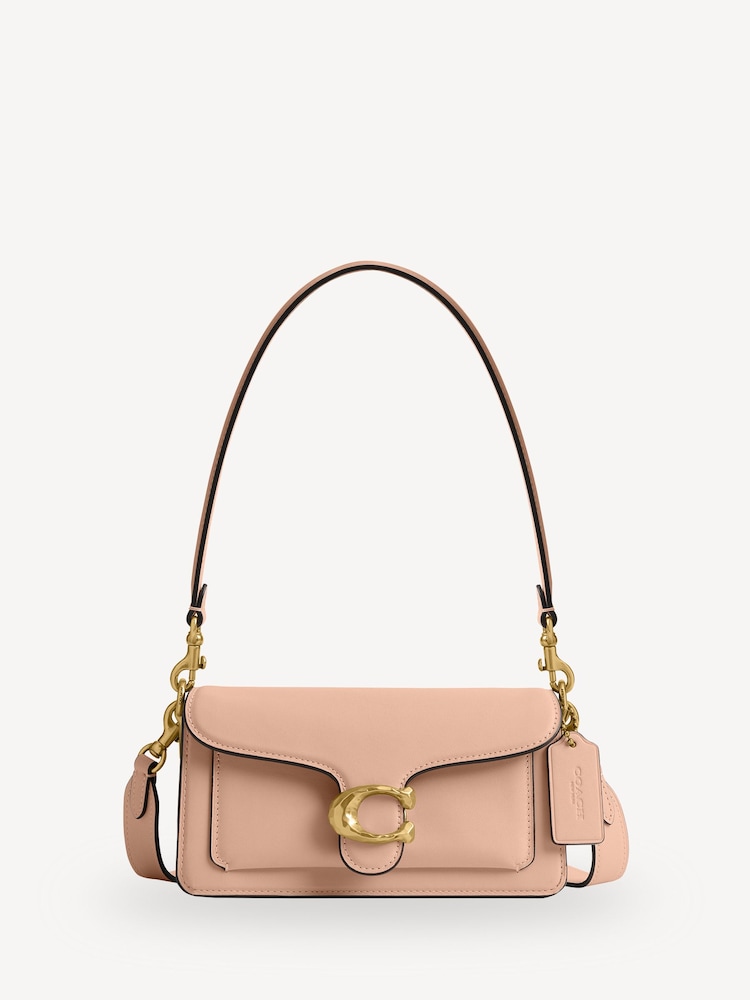 COACH Cream Glovetanned Leather Tabby Shoulder Bag 20 - Image 1 of 4