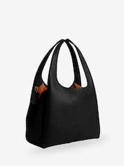 COACH Black Polished Pebble Leather Lana Shoulder Bag - Image 3 of 7