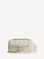 COACH White Quilted Leather Tabby Bag 20 - Image 1 of 9