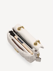 COACH White Quilted Leather Tabby Bag 20 - Image 4 of 9