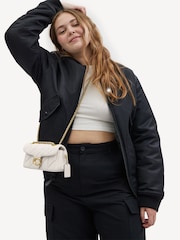COACH White Quilted Leather Tabby Bag 20 - Image 9 of 9