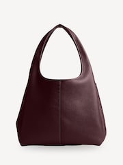 COACH Red Polished Pebble Leather Lana Shoulder Bag - Image 2 of 5