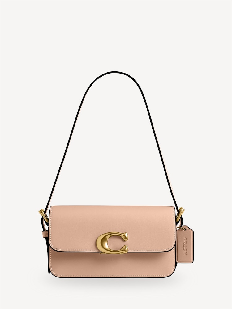 COACH Cream Refined Calf Leather Zoe Shoulder Bag - Image 2 of 3