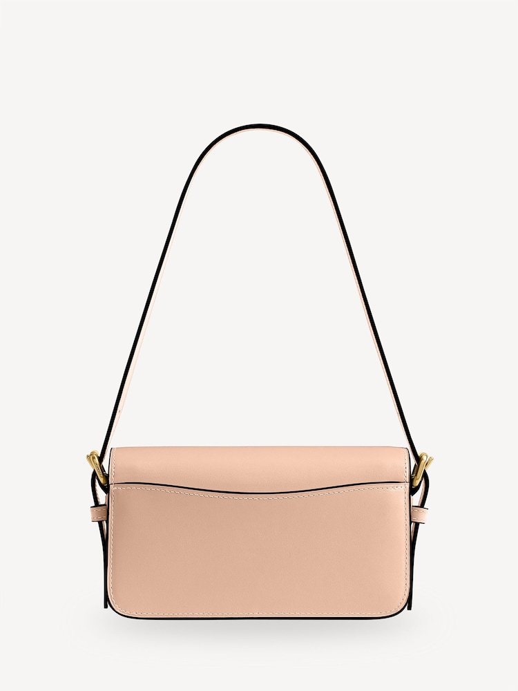 COACH Cream Refined Calf Leather Zoe Shoulder Bag - Image 3 of 3
