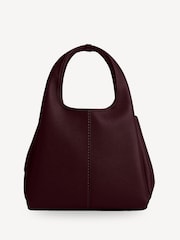 COACH Red Polished Pebble Leather Lana Shoulder Bag 23 - Image 2 of 5